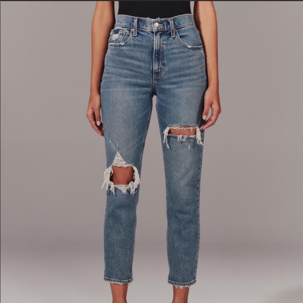 Abercrombie Curve Love Mom Jeans
